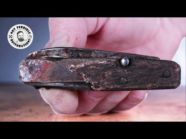 Unbelievable 19-Minute Antique Pocket Knife Transformation You Have to See!