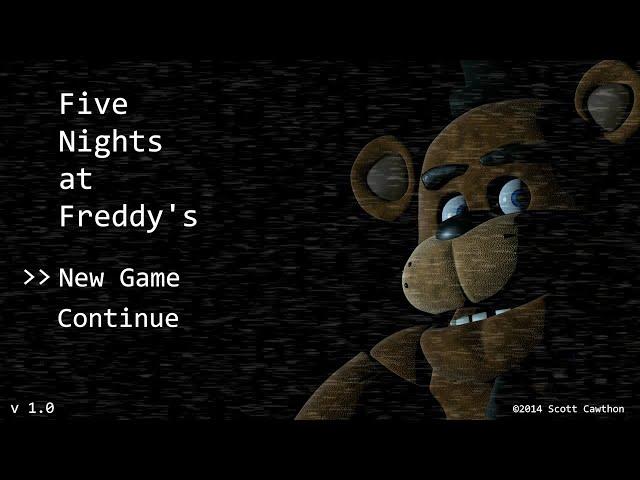 [C4D] FNaF 1 Gameplay With Movie Animatronics