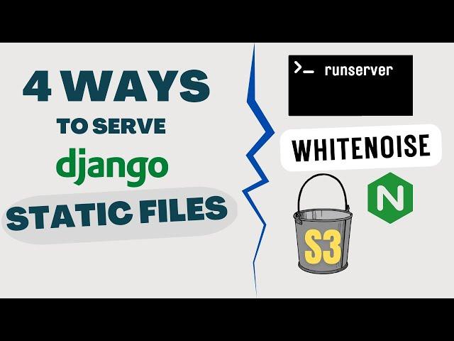 4 ways to serve static files in Django