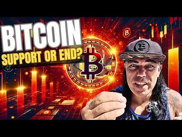BITCOIN NEEDS TO HOLD THIS SUPPORT BECAUSE ELSE IT’S OVER!!