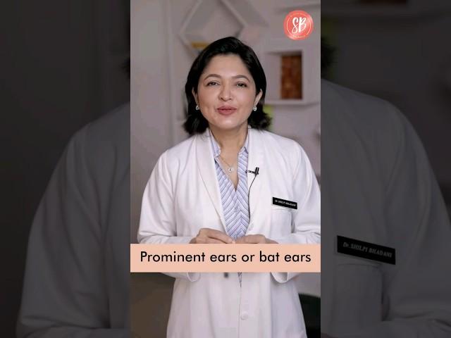 Prominent ears or Bat ears are a Common Problem | Best Plastic surgeon in Gurugram |#ytshort