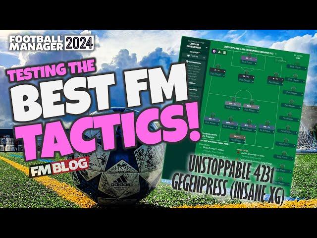 FM24 Tactics - Unstoppable 4231 Gegenpress (Insane xG) | The Best Tactics of Football Manager 2024