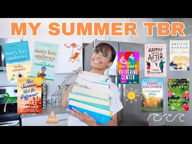 MY SUMMER TBR ️ *all the books I want to read this summer*