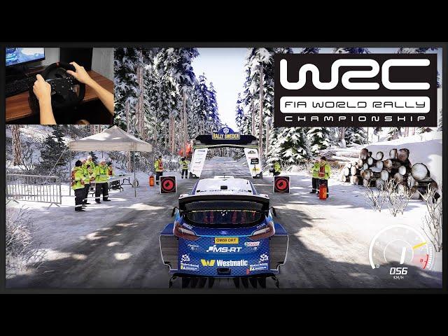 WRC8 Winter Rally   Steering wheel Artplays V 1200 Leather Edition