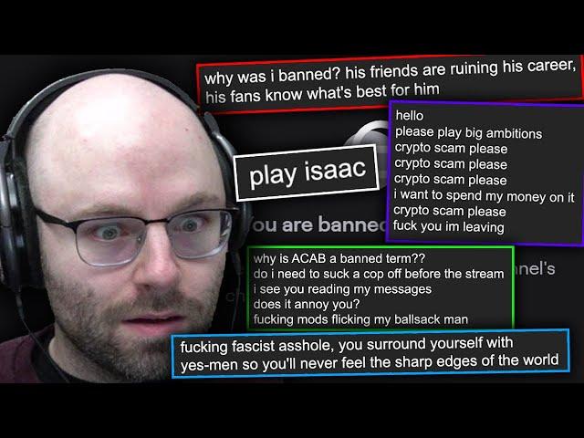 Northernlion reads classic insane unban requests