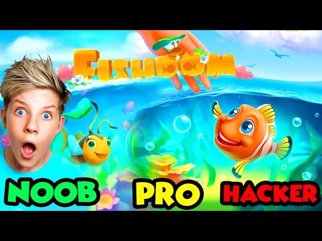 Can We Go NOOB to HACKER in FISHDOM  Prezley