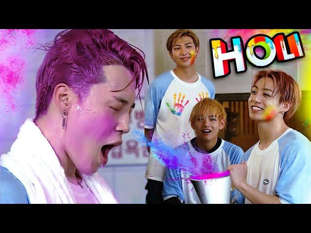 BTS Holi special  // Hindi dub