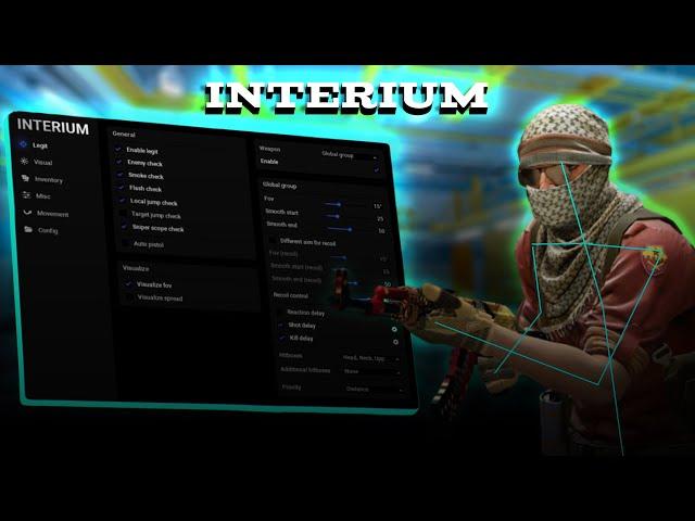 Showcasing the BEST CS2 Movement Cheat.. | Interium.ooo