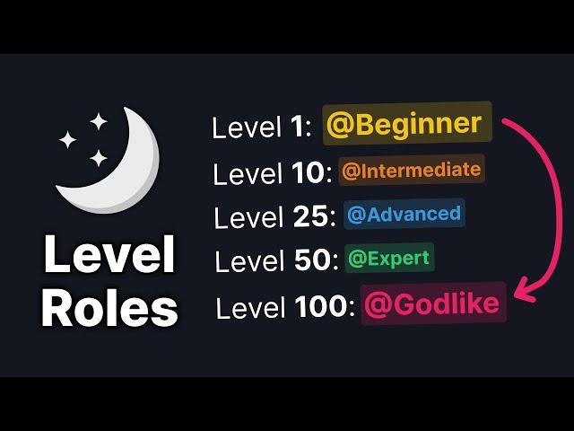 Discord Level / Rank Roles (Noctaly Bot Setup)