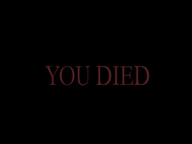 Dark Souls death screen - HD