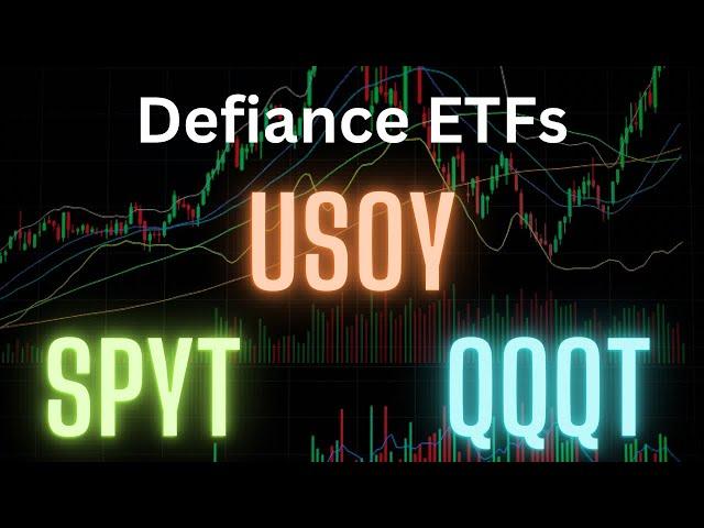 Defiance High Income ETFs SPYT, QQQT, & USOY Update - November 2024 (Week 3)