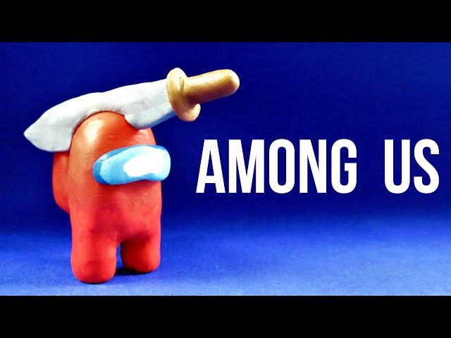 How to mold among as from plasticine - among us from plasticine