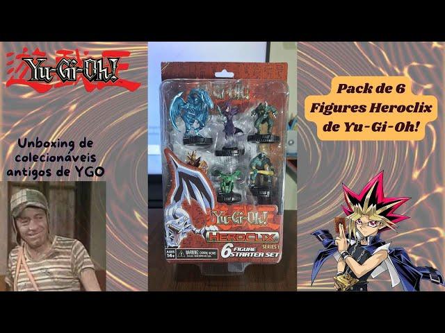 Unboxing do pack colecionável Heroclix Series 1 de Yu-Gi-Oh!