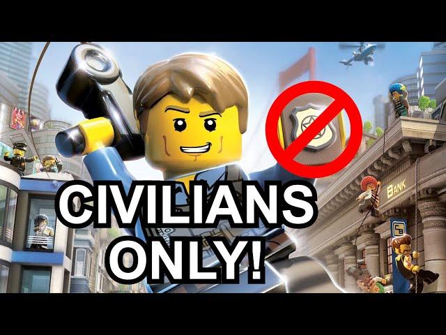 Can You Beat LEGO City Undercover With Only Civilians?