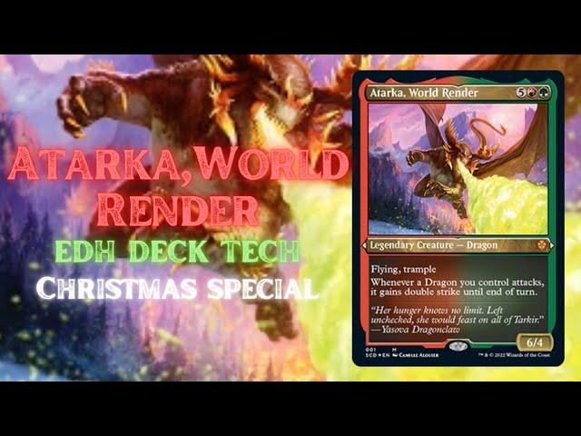 Never laugh at Live Dragons! || Atarka, World Render: EDH Deck Tech/Upgrade ||