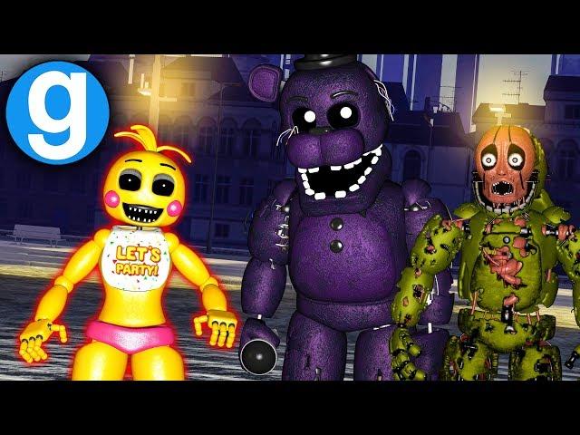 BRAND NEW FAZBEAR ULTIMATE PILL PACK CHRISTMAS HIDE AND SEEK | Five Nights at Freddy's Gmod Sandbox