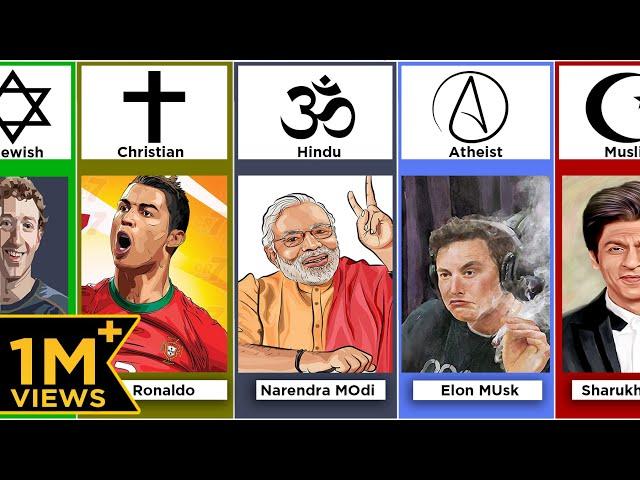 Religion of Famous Persons | Religion of Celebrities