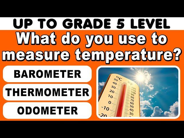 Basic Science Quiz for Kids | General Knowledge Questions and Answers