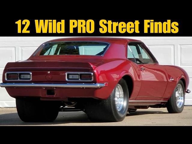 12 Wild PRO Street Vehicles for Sale! Really FAST HOTTIES!!