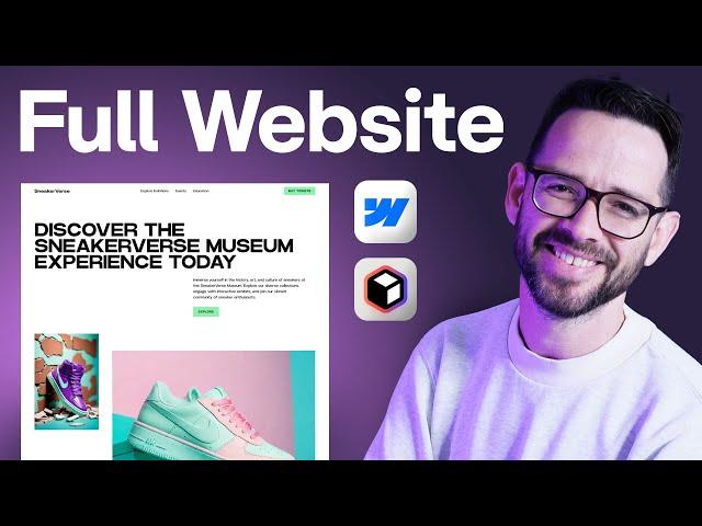 Build a custom website with no code! (Relume & Webflow crash course)