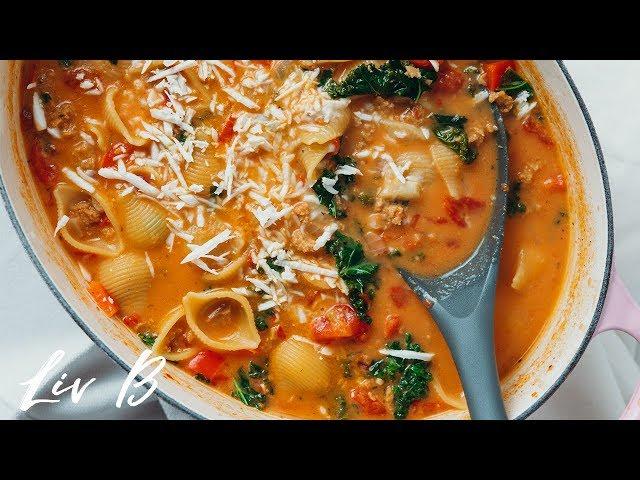 Hearty Vegan Sausage Soup | Liv B