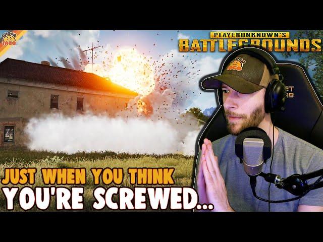 Just When You Think You're Screwed... ft. HollywoodBob | chocoTaco PUBG Erangel Duos Gameplay