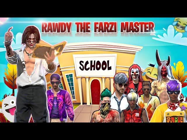 Free Fire School Life || The Farzi Master  || ft. @Hellorawdy