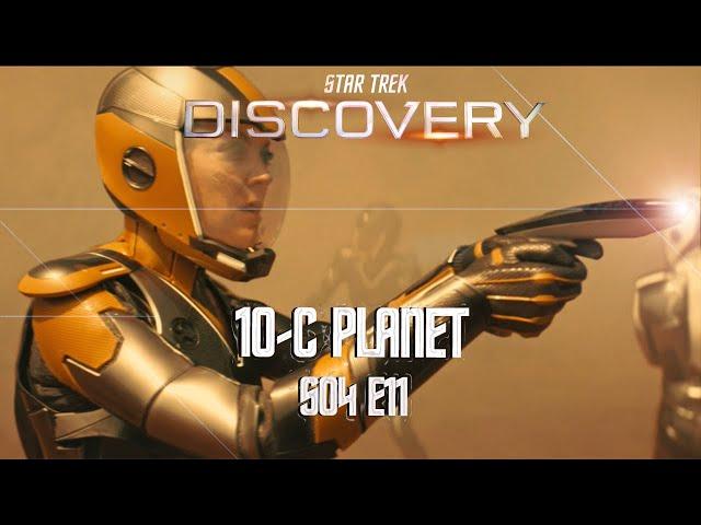 10-C PLANET - Star Trek Discovery Season 04 Episode 11 "ROSETTA" 4K (UHD) - S04 E11. 4X11.