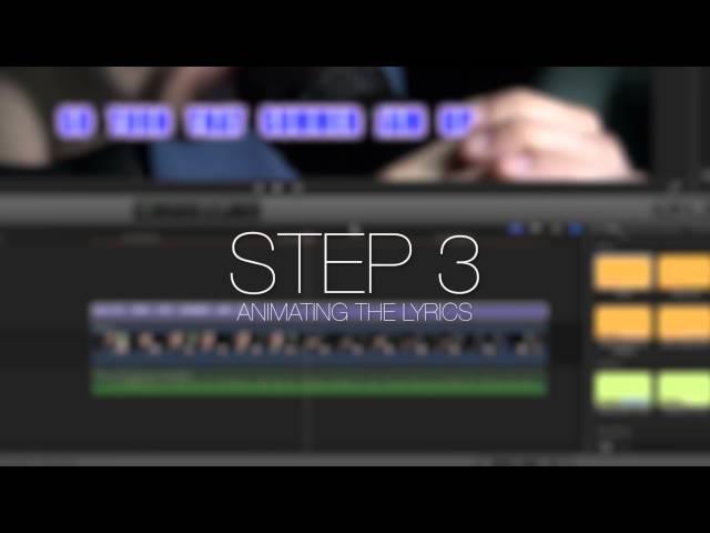 ProKaraoke Lesson - Karaoke Tools for Final Cut Pro X - Pixel Film Studios