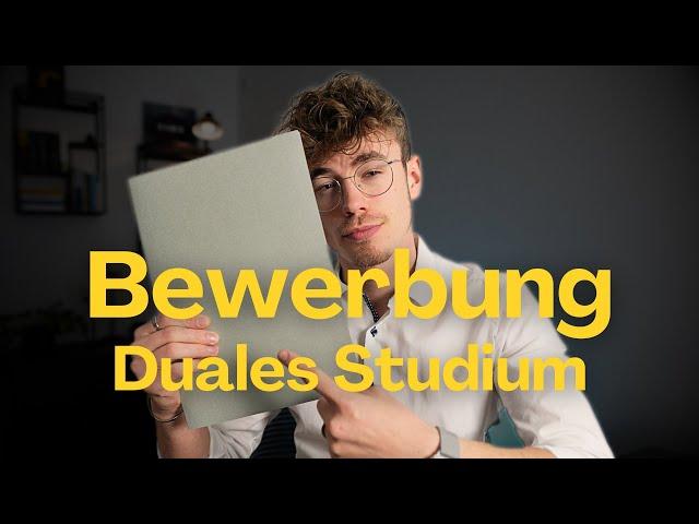 Duales Studium - Tipps für die Bewerbung!