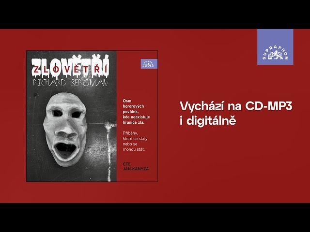 Richard Bergman - Zlovětří, čte Jan Kanyza (upoutávka)