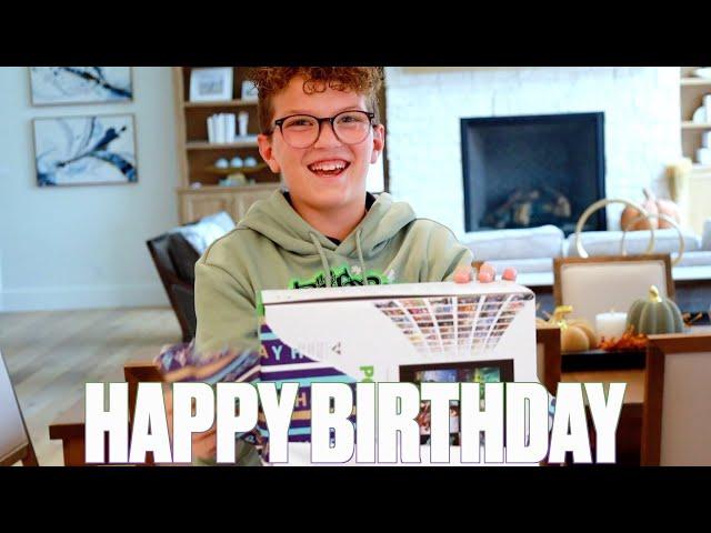 HAPPY BIRTHDAY BREXSEN BINGHAM | SURPRISING OUR SON WITH A NEW XBOX FOR HIS BIRTHDAY | FORTNITE OG