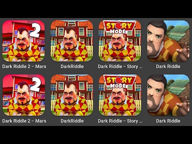 DarkRiddle Chapter 1+2+3+4,Dark Riddle - Story Mode 2,Dark Riddle 2 - Mars,Dark Riddle #darkriddle