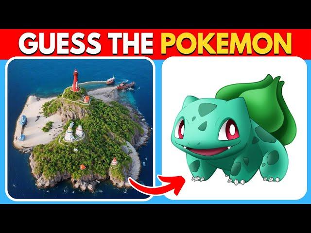 Can You Guess The Hidden Pokemon By Illusion (Gen 1) ? | Pokemon Quiz | WHO'S THAT POKÉMON?