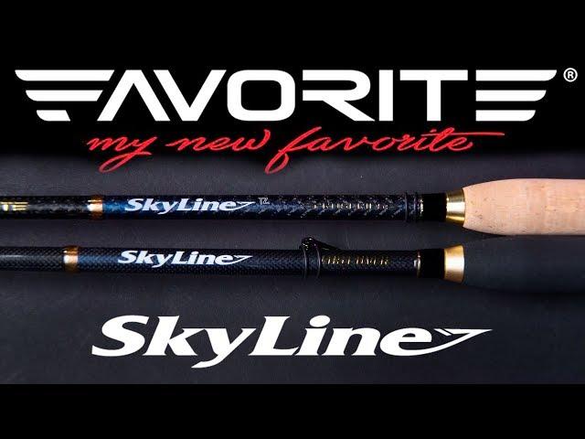 Review of the updated Favorite SkyLine spinning rods.