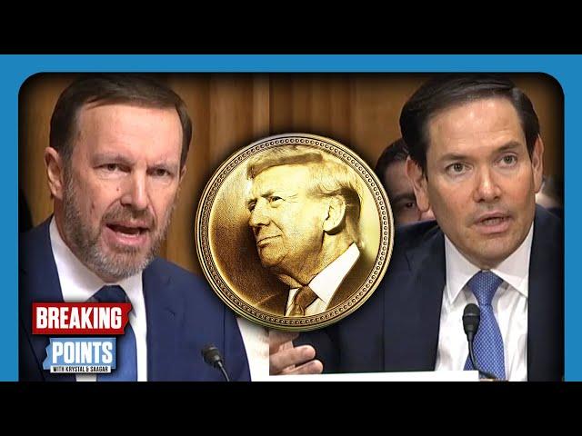 Rubio CONFRONTED On "Secret" Trump Crypto Dinner
