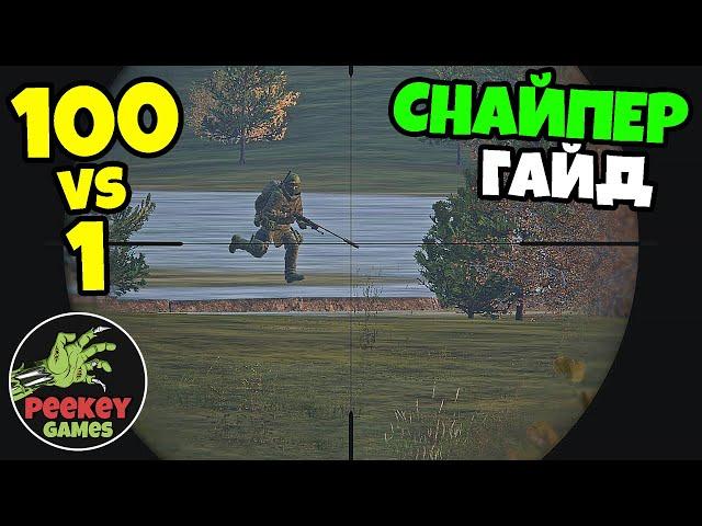 ГАЙД! КАК стать хорошим снайпером в DayZ / Советы для новичка! / FOREST DEATHMATCH