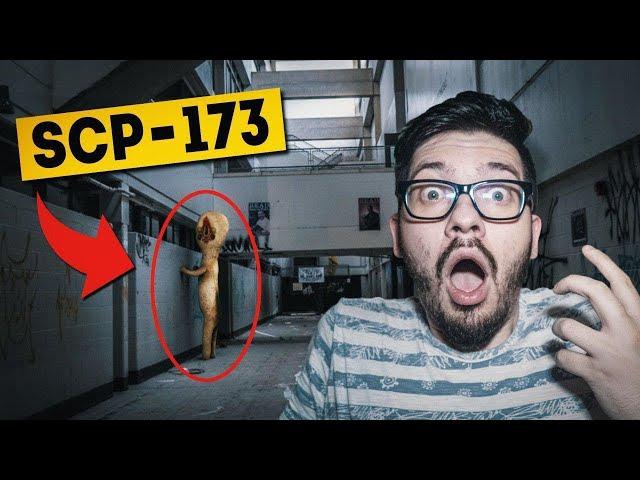 (СТРАШНО) SCP 173 СТАТУЯ * Я Моргнул Смотря Ему в Глаза в 3 Часа Ночи * ! ПРЕВРАТИЛИ Скульптуру в...