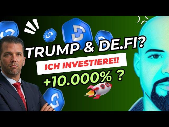  De.Fi's MEGA-Partnerschaft mit Donald Trump?!  