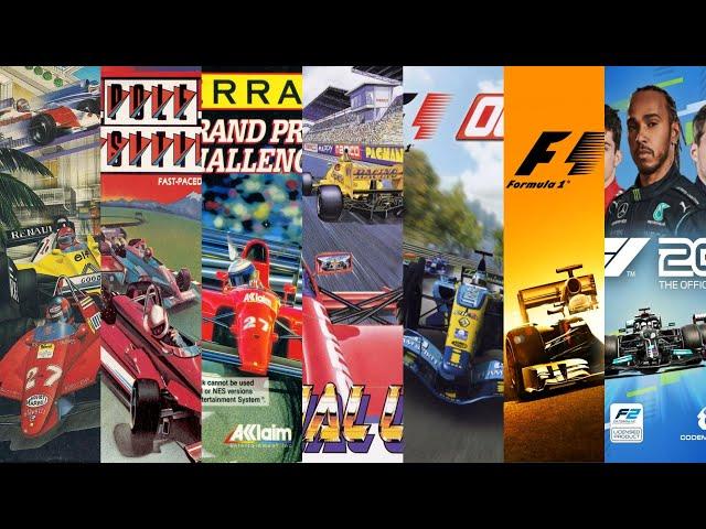 The Evolution of F1 Games (1979-2021)