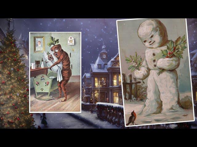 The CREEPY Origin of Christmas Cards