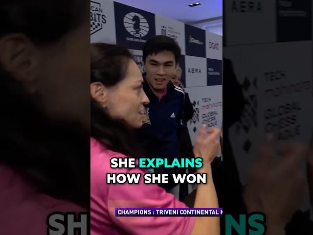 ChessQueen EXPLAINS HOW Her TEAM BECOMES THE CHAMPION