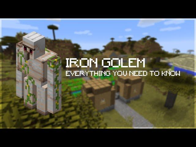 IRON GOLEM: Everything you Need to Know - MINECRAFT 1.14 Guide for Drops, Spawning, Farming & More