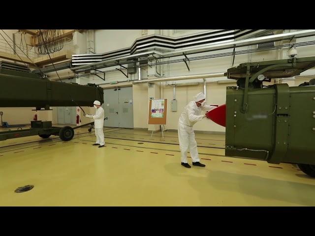 Cruise missile with Burevestnik nuclear unit