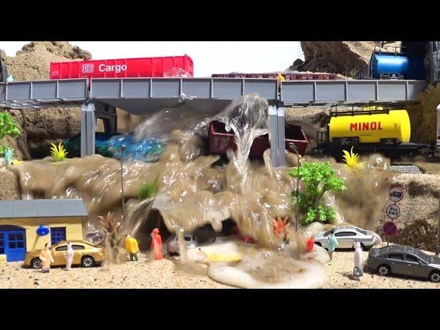 Dam Breach And Natural Disaster Movies Part 8 - Flash Flood Experiments