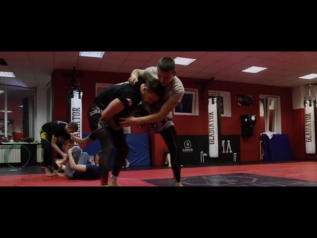 JIU JITSU flow. GLADIATOR MMA ACADEMY KOVROV