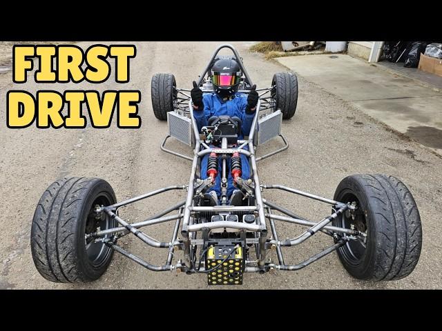 Homemade Formula 1 Car First Drive! - PT 21