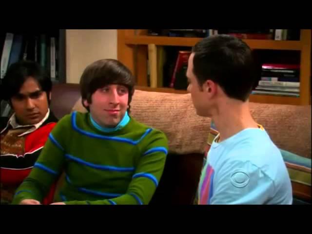 The Big Bang Theory - piddley ass problems