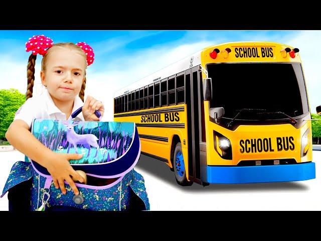 Anabella and Bogdan Show -  Anabella's First Day at School +more videos for kids