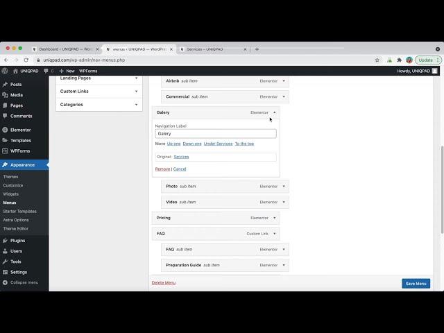 Disable Page In Drop Down Menu - WordPress [SUPER FAST]